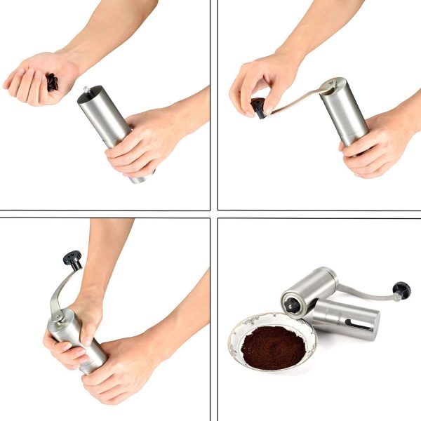 Using The Manual Coffee Grinder